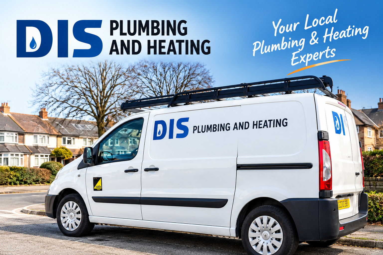 DIS Plumbing & Heating Van